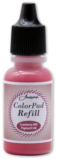 Jaquard Pigment Ink Color Pad Refill-Cranberry - 5A002HFC-1GLKT - 743772000730