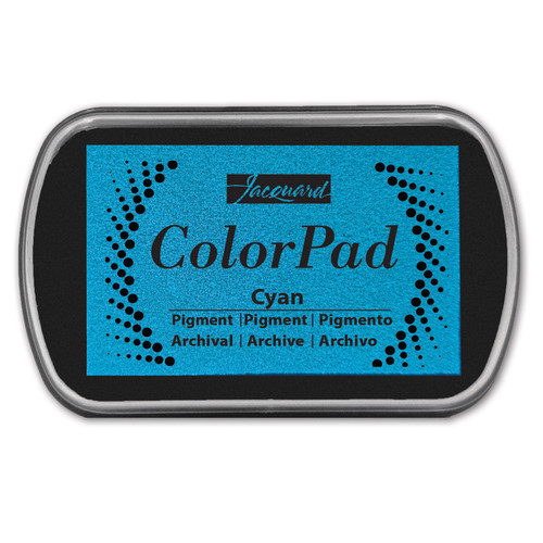 3 Pack Jaquard Pigment Ink Color Pad-Cyan 5A002HFB-1GLMH - 743772000525
