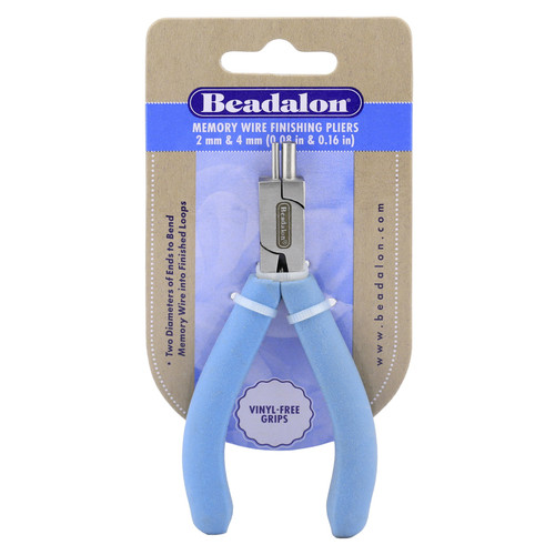 Beadalon Memory Wire Finishing Pliers-Pacific Blue Handles - 5A002JLK-1GL3R - 035926166271