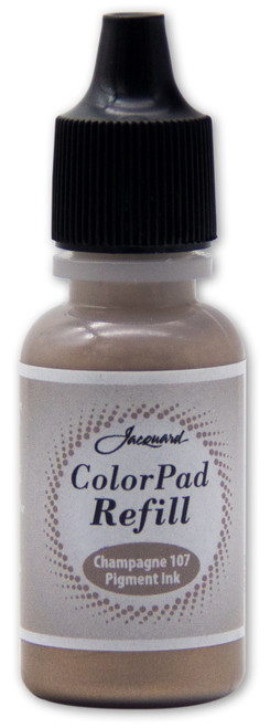 Jaquard Pigment Ink Metallic Color Pad Refill-Champagne 5A002HDW-1GLMM - 743772000686
