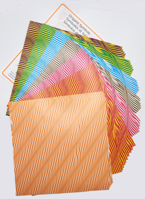 Origami Paper 6"X6" 40/Pkg-Colorwave - WV-200