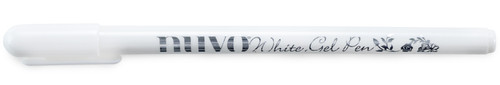 Nuvo Gel Pens 2/Pkg-White - 124N