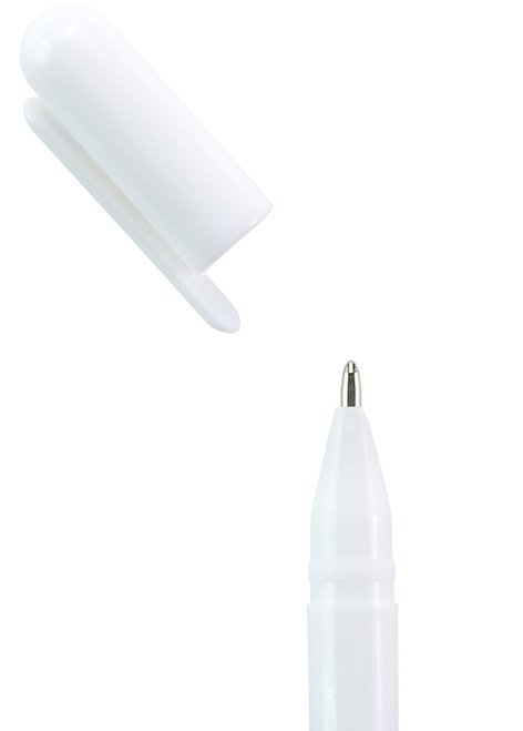 Nuvo Gel Pens 2/Pkg-White - 124N