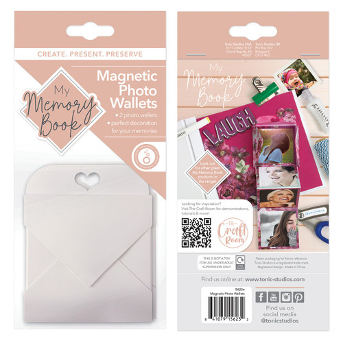 Tonic Studios Memory Box Magnetic Photo Wallets-2 Pack - 5A0028BC-1GBCH