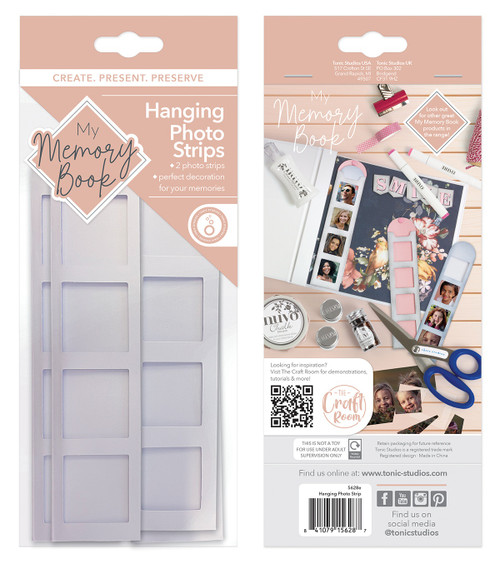 Tonic Studios My Memory Book Hanging Photo Strips-5 Pieces 5A0028BJ-1GBCN