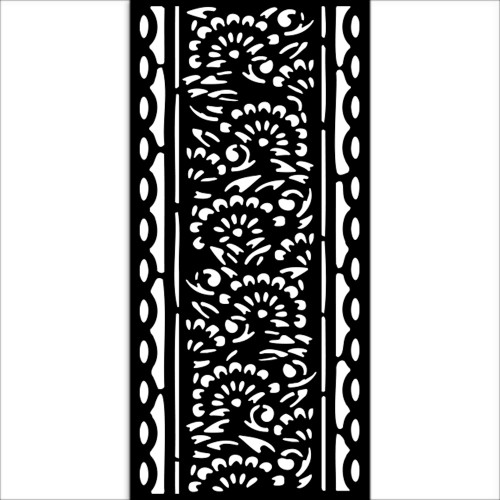 3 Pack - Stamperia Stencil 4.72"X9.84"-Art Of Travelling Stripes - 5A002JPH-1GL7D