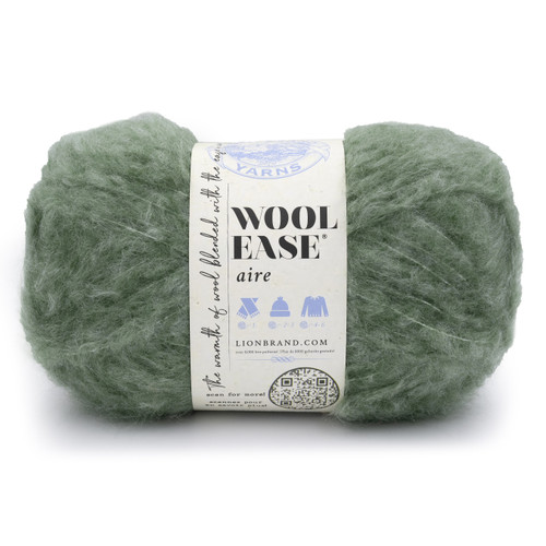 3 Pack - Lion Brand Wool-Ease Aire Yarn-Sage - 5A002G81-1GHPK - 023032140780