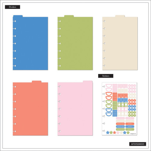 2 Pack - Happy Planner Mini Plastic Dividers-Bright Day - 5A002JXQ-1GLF4