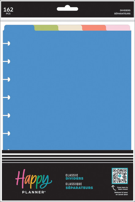 2 Pack - Happy Planner Classic Plastic Dividers-Bright Day - 5A002JWR-1GLG3 - 673807702110
