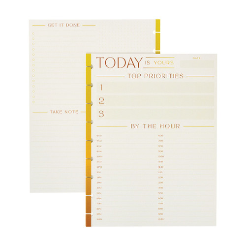 2 Pack - Happy Planner Classic Fill Paper-By The Hour - 5A002JY0-1GLFK