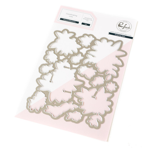 Pinkfresh Studio Die-Cheerful Blossoms - 5A002LSF-1GNH0 - 716892110979