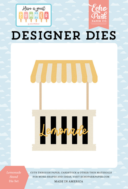 Have A Great Summer Large Die Set-Lemonade Stand - 5A002L3K-1GMGT - 810179811730