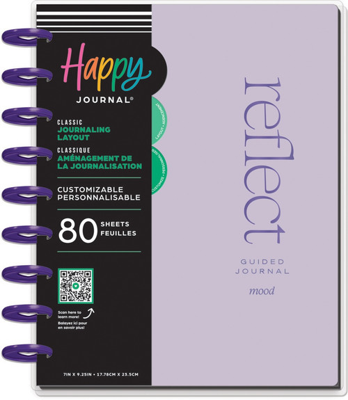 Happy Planner Classic Disc Bound Memory Keeping Journal-Reflect & Grow Journaling - 5A002JX5-1GLFB - 673807701380