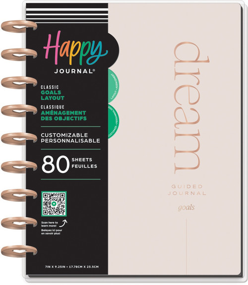 Happy Planner Classic Disc Bound Memory Keeping Journal-Reflect & Grow Goals - 5A002JX8-1GLF8 - 673807701397
