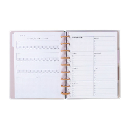 Happy Planner Classic Disc Bound Memory Keeping Journal-Reflect & Grow Goals 5A002JX8-1GLF8