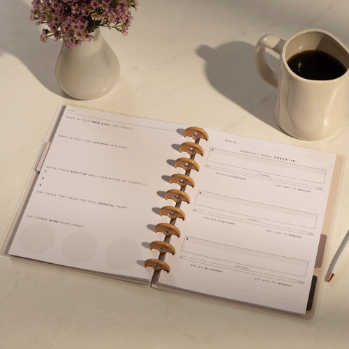 Happy Planner Classic Disc Bound Memory Keeping Journal-Reflect & Grow Goals 5A002JX8-1GLF8