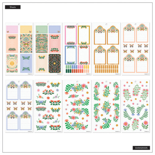 Happy Planner Big Sticker Value Pack 30/Pkg-Golden Meadow - 5A002JXC-1GLFH Happy Planner Big Sticker Value Pack 30/Pkg-Golden Meadow - 5A002JXC-1GLFH