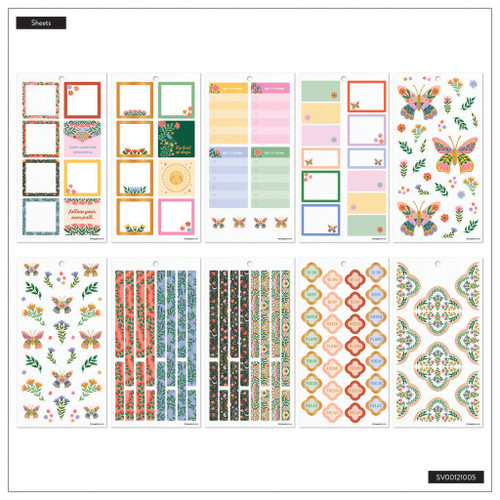 Happy Planner Big Sticker Value Pack 30/Pkg-Golden Meadow - 5A002JXC-1GLFH Happy Planner Big Sticker Value Pack 30/Pkg-Golden Meadow - 5A002JXC-1GLFH
