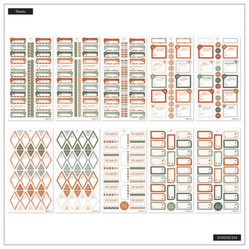 Happy Planner Classic Sticker Value Pack 30/Pkg-Budget - 5A002JX9-1GLG4