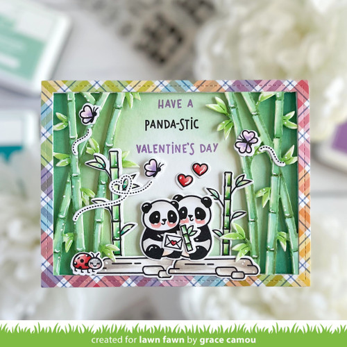 Lawn Cuts Custom Craft Die-Bamboo Forest Landscape Backdrop - 5A002JVW-1GLDT