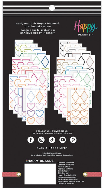 Happy Planner Big Sticker Value Pack 30/Pkg-Colorful Boxes - 5A002JX3-1GLG5 Happy Planner Big Sticker Value Pack 30/Pkg-Colorful Boxes - 5A002JX3-1GLG5