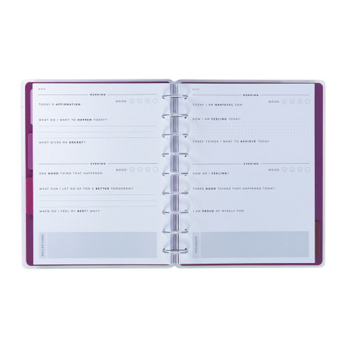 Happy Planner Classic Disc Bound Memory Keeping Journal-Reflect & Grow Gratitude - 5A002JXR-1GLFS Happy Planner Classic Disc Bound Memory Keeping Journal-Reflect & Grow Gratitude - 5A002JXR-1GLFS