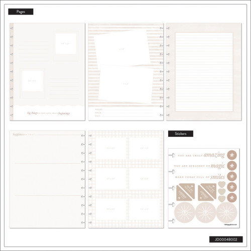 Happy Planner Big Disc Bound Memory Keeping Journal-Pure Joy Baby - 5A002JXY-1GLFW Happy Planner Big Disc Bound Memory Keeping Journal-Pure Joy Baby - 5A002JXY-1GLFW
