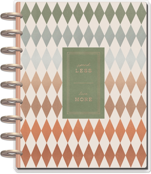 Happy Planner 12-Month Undated Classic Disc Bound Planner-Sage & Terracotta - 5A002JWS-1GLFZ