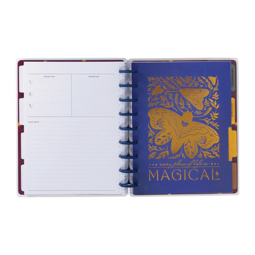 Happy Planner 12-Month Undated Classic Disc Bound Planner-Share Your Magic - 5A002JXN-1GLG0
