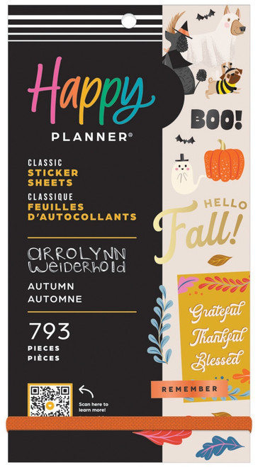 Happy Planner Classic Sticker Value Pack 30/Pkg-Autumn - 5A002JX2-1GLG9 - 673807701892