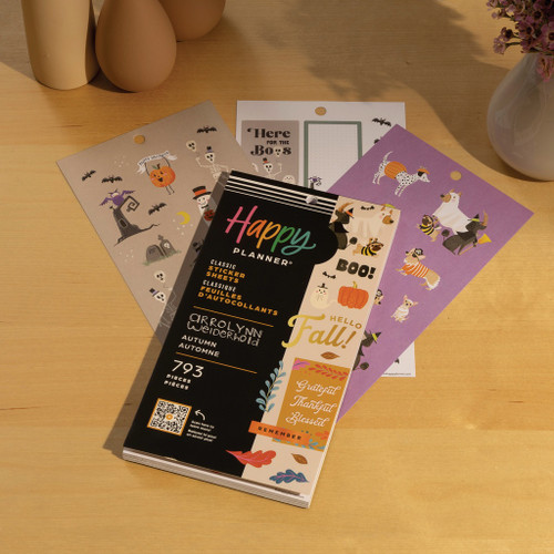 Happy Planner Classic Sticker Value Pack 30/Pkg-Autumn - 5A002JX2-1GLG9 Happy Planner Classic Sticker Value Pack 30/Pkg-Autumn - 5A002JX2-1GLG9