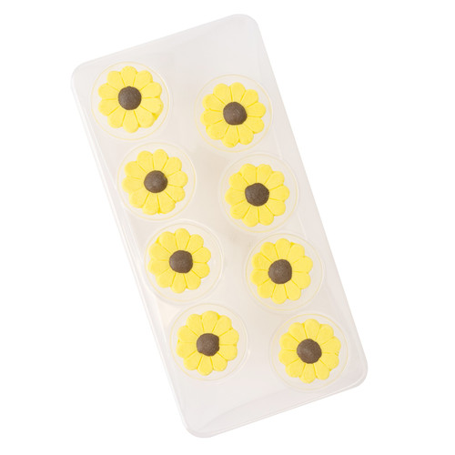 Sweetshop Icing Decoration-Sunflowers, 8 Pieces 34016341