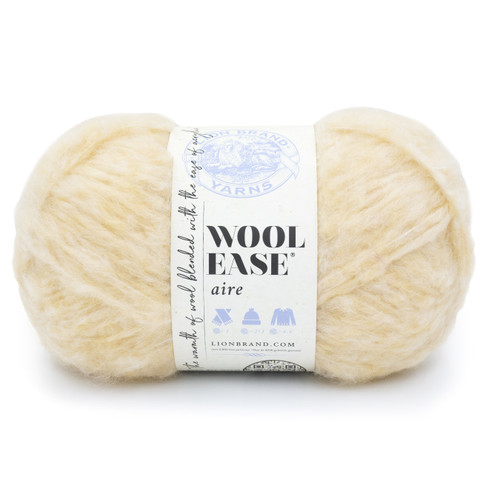 Lion Brand Wool-Ease Aire Yarn-Buttercup - 5A002G81-1GHNY - 023032140759