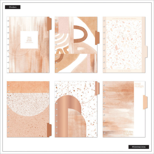 Happy Planner 12-Month Undated Classic Disc Bound Planner-Sand & Stone - 5A002JXL-1GLGD Happy Planner 12-Month Undated Classic Disc Bound Planner-Sand & Stone - 5A002JXL-1GLGD