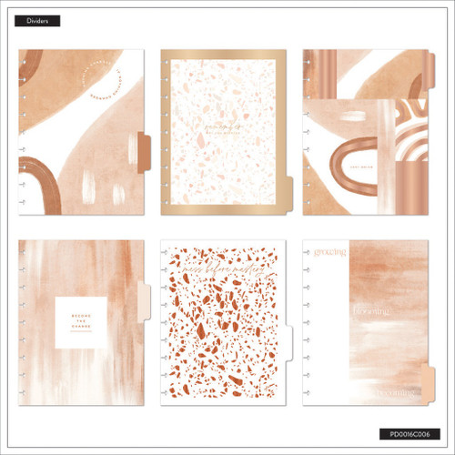 Happy Planner 12-Month Undated Classic Disc Bound Planner-Sand & Stone - 5A002JXL-1GLGD Happy Planner 12-Month Undated Classic Disc Bound Planner-Sand & Stone - 5A002JXL-1GLGD