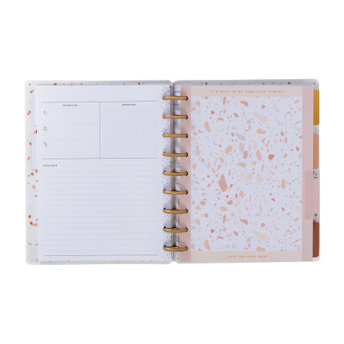 Happy Planner 12-Month Undated Classic Disc Bound Planner-Sand & Stone - 5A002JXL-1GLGD Happy Planner 12-Month Undated Classic Disc Bound Planner-Sand & Stone - 5A002JXL-1GLGD