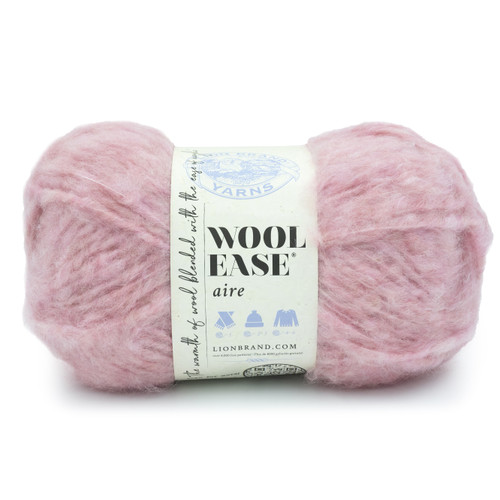 Lion Brand Wool-Ease Aire Yarn-Cotton Candy - 5A002G81-1GHPD - 023032140834