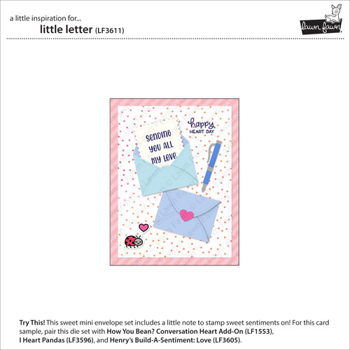 Lawn Cuts Custom Craft Die-Little Letter - 5A002JVV-1GLD7 Lawn Cuts Custom Craft Die-Little Letter - 5A002JVV-1GLD7