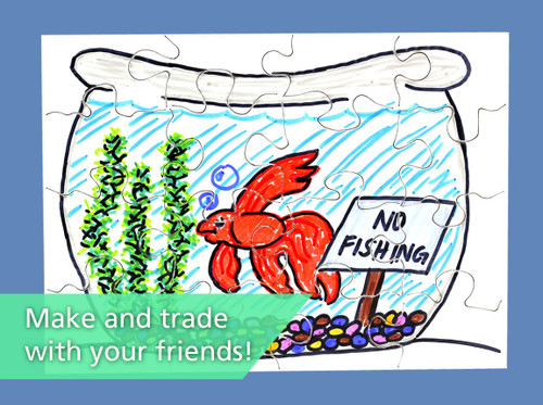 Hygloss Compoz-A-Puzzle Blank Jigsaw Puzzle 4"X5.5" 24/Pkg-16 Pieces - 5A002K4D-1GLL5 Hygloss Compoz-A-Puzzle Blank Jigsaw Puzzle 4"X5.5" 24/Pkg-16 Pieces - 5A002K4D-1GLL5