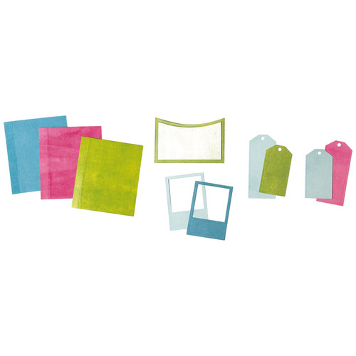 Sizzix Thinlits Die Set By 49 And Market 9/Pkg-Journal Essential Pages - 5A002CP1-1GG52