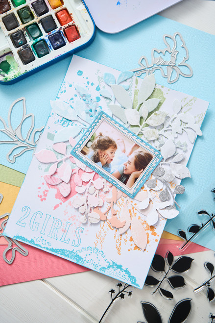 Sizzix Framelits Die Set By 49 And Market -Fine Stems 02 5A002CNV-1GG5L