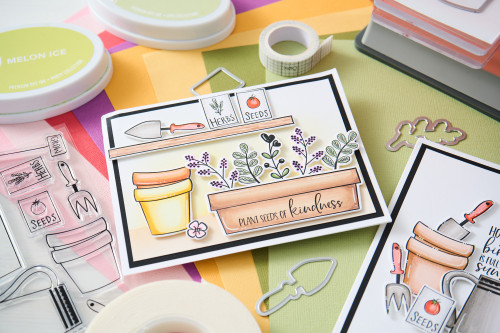 Sizzix Clear Stamps By Catherine Pooler 14/Pkg-Greenhouse Finds 5A002CP2-1GG5C