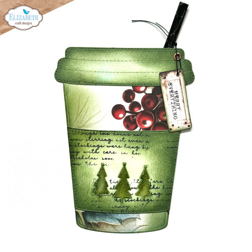 Elizabeth Craft Metal Die-Take Away Cup - 5A002K06-1GLK2