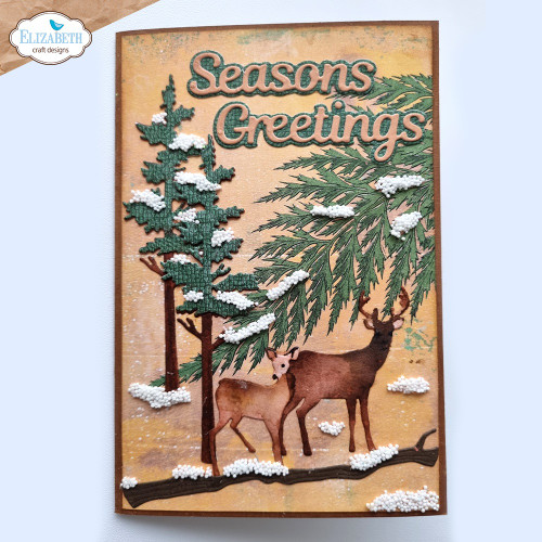 Elizabeth Craft Metal Die-Forest Friends & Frame - 5A002JY2-1GLGJ Elizabeth Craft Metal Die-Forest Friends & Frame - 5A002JY2-1GLGJ