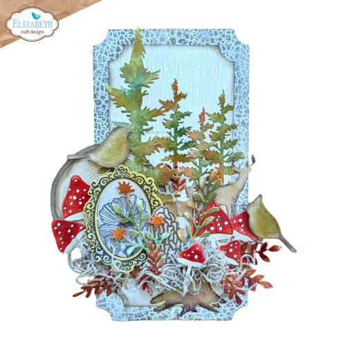 Elizabeth Craft Metal Die-Forest Friends & Frame - 5A002JY2-1GLGJ Elizabeth Craft Metal Die-Forest Friends & Frame - 5A002JY2-1GLGJ