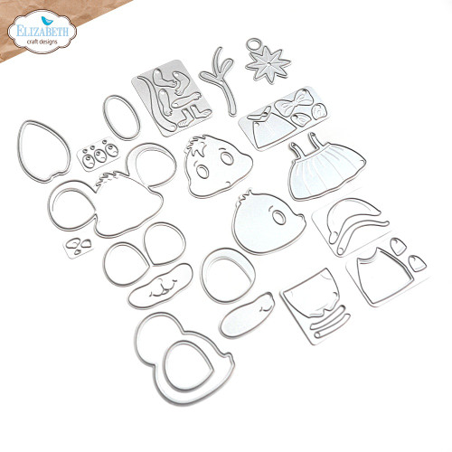 Elizabeth Craft Metal Die-Little Mouse - 5A002HDT-1GJYW - 741527316938