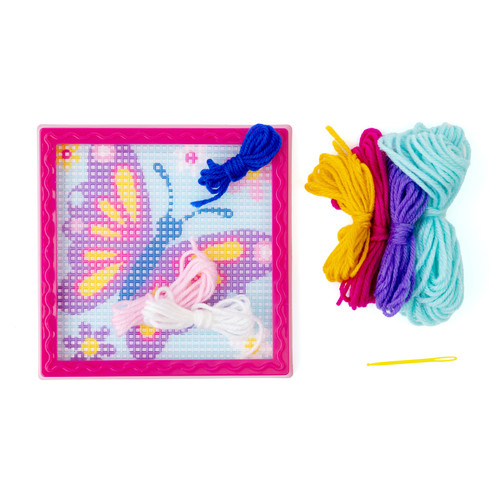 Colorbok Sew Cute! Needlepoint Kit-Butterfly - 34007394