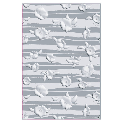Sizzix 3D Textured Impressions Emboss Folder By Stacey Park-Serene Sophisticate - 5A002CNL-1GG57