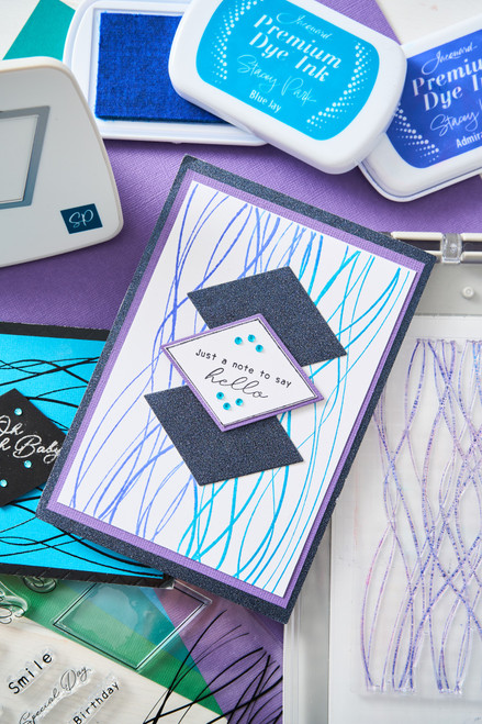 Sizzix A5 Clear Stamps W/Framelits Dies By Stacey Park 14/Pk-Creative Coordinations, Live Wire - 5A002CNS-1GG5B Sizzix A5 Clear Stamps W/Framelits Dies By Stacey Park 14/Pk-Creative Coordinations, Live Wire - 5A002CNS-1GG5B