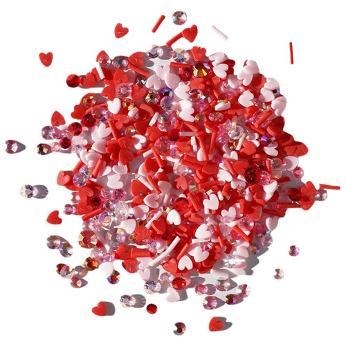 Buttons Galore Mix Upz Craft Embellishments 10g-Heartbreaker - 5A002LW8-1GNKK